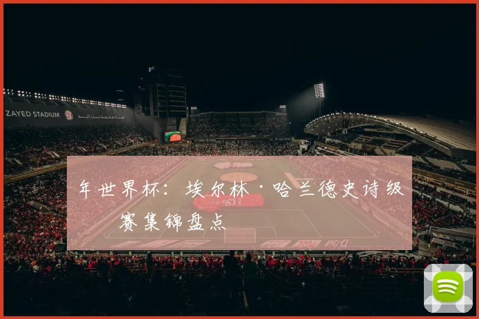 年世界杯：埃尔林·哈兰德史诗级比赛集锦盘点